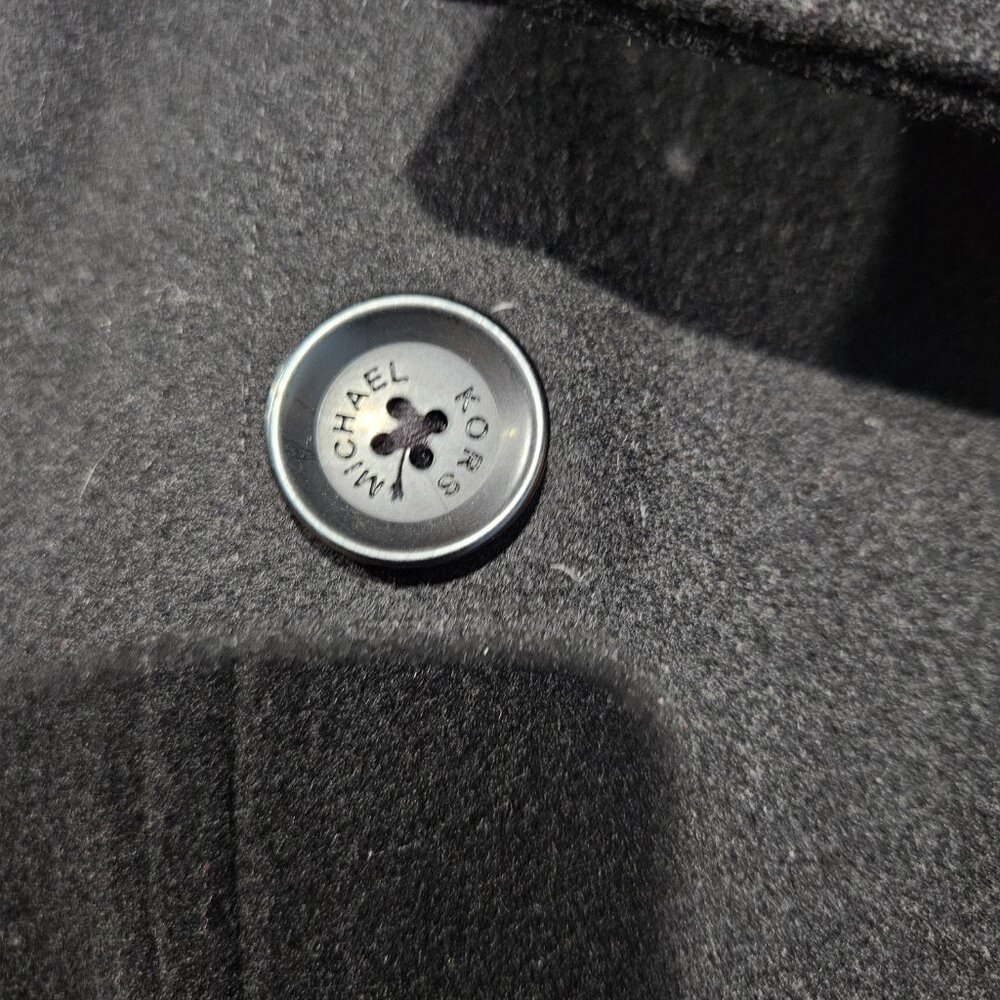 Michael Kors Black Pea Coat - Small - Picture 5 of 7